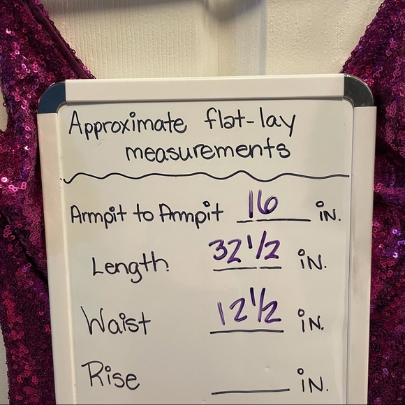 Fuchsia Pink Sequin Dress - Picture 9 of 9